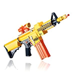 Electric Foam Dart Toy Blaster (Yellow)